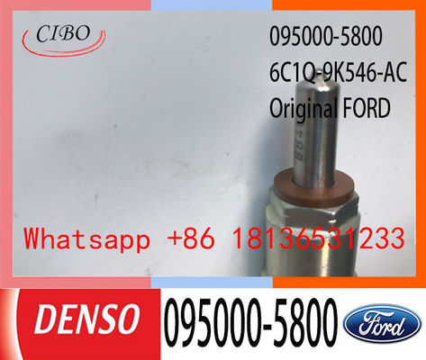 DENSOの本物のディーゼル注入器フォード・トランジット2.2L 2.4L 6C1Q-9K546-AC、6C1Q9K546ACのための095000-5800 095000-5801