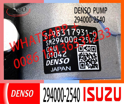 Densoの共通の柵ポンプIsuzu D最高4JJ1 294000-2540 8-98317931-0